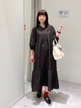 saoさん（レディース・157cm）の冬コーディネート