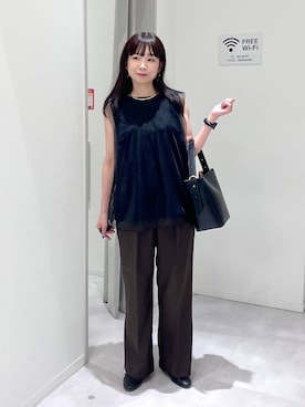 「アイテム（ピアス（両耳用））」を使った、saoさん（レディース・157cm・40代）の夏コーディネート