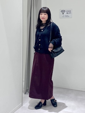 「アイテム（ブレスレット）」を使った、saoさん（レディース・157cm・40代）の秋コーディネート