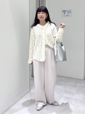「アイテム（ショルダーバッグ）」を使った、saoさん（レディース・157cm・40代）の秋コーディネート