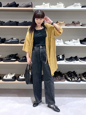 「アイテム（タンクトップ）」を使った、saoさん（レディース・157cm・30代）の夏コーディネート