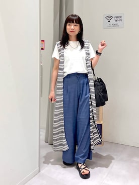 saoさん(レディース・157cm)の夏コーディネート