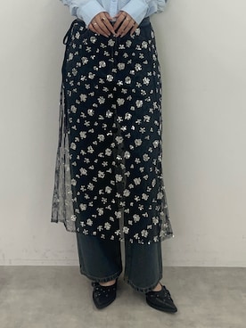 「レイヤードstyle」｜城野香遥さん（レディース・172cm）の冬コーディネート