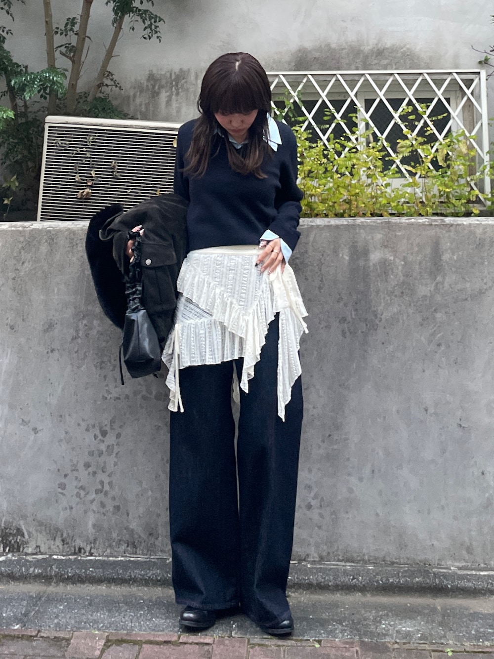 BACK TO FRONT DENIM PT バックトゥフロント デニムパンツを使った人気