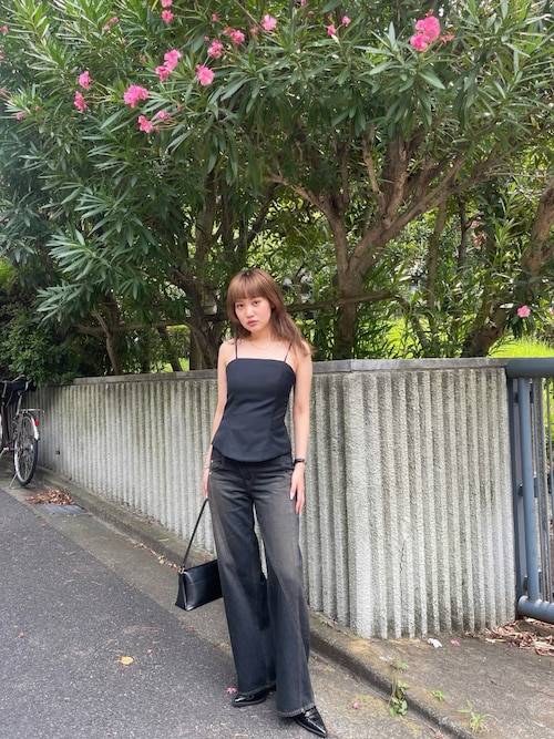 SLY J／W SWITCHING STRAIGHT パンツ D/BLU SLY | J／W SWITCHING STRAIGHT パンツ (ストレート ) |SHEL