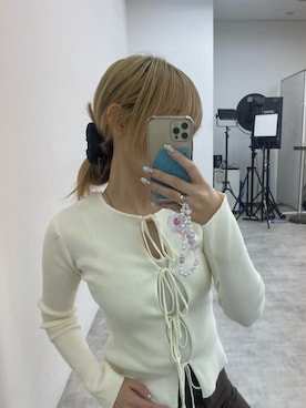 城野香遥さん（レディース・172cm）の冬コーディネート