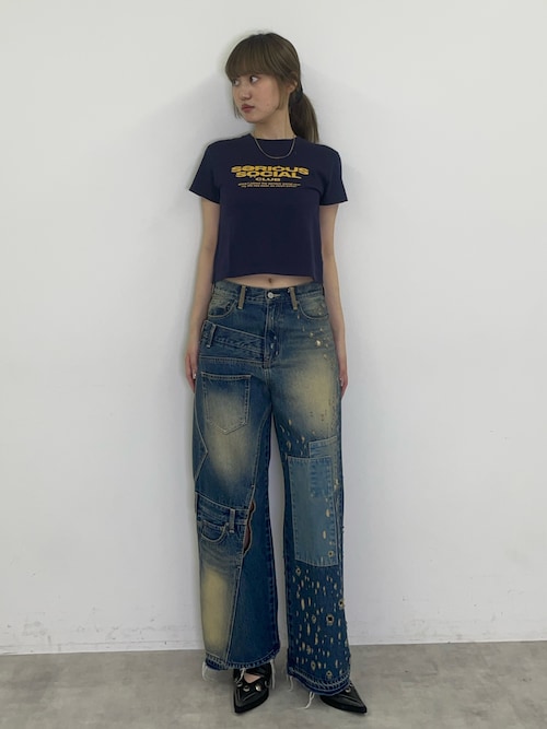 L/W REMAKE STRAIGHT PT ローウエスト リメイク ストレート
