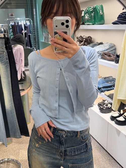 【2026SS新作】S LINE EYELET 2P エスラインアイレットセット 冬服 春服