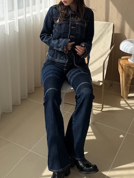 城野香遥さん(レディース・172cm)の夏コーディネート
