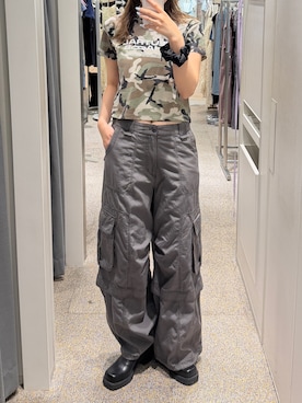 城野香遥さん(レディース・172cm)の春コーディネート