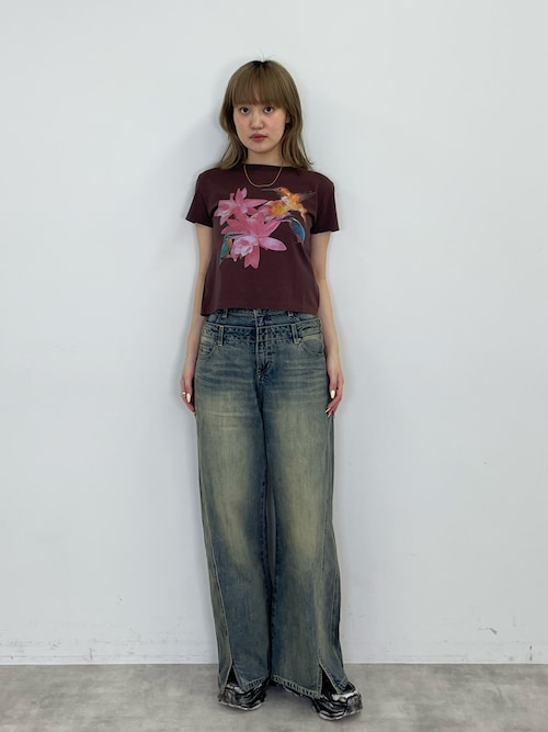 LAYERED STRAIGHT PT-C レイヤード ストレート パンツ シー