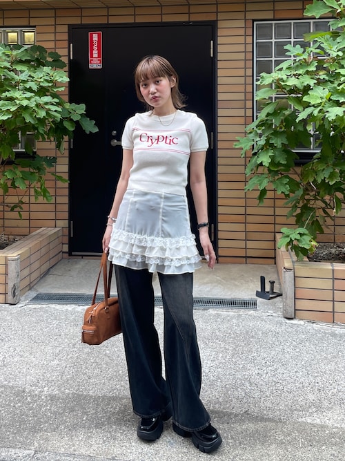 SLY J／W SWITCHING STRAIGHT パンツ SLY | J／W SWITCHING STRAIGHT パンツ (ストレート ) |SHEL