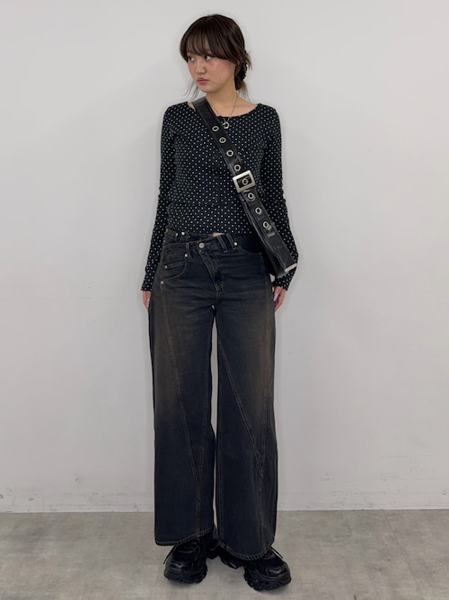 新色追加】J/W SWITCHING STRAIGHT PT ジャストウエスト スウィッチ