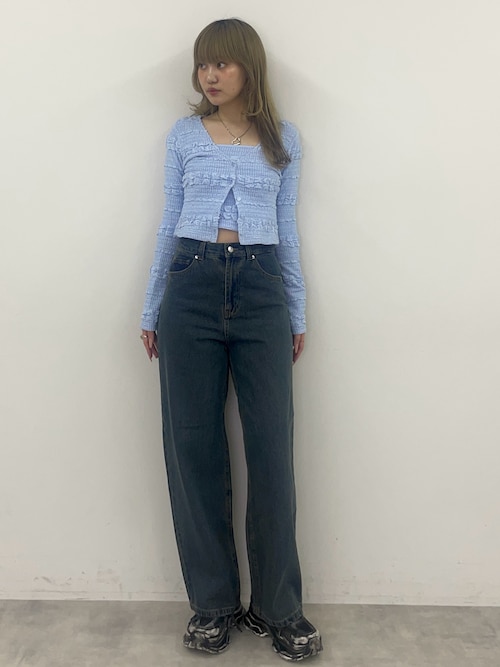 SLY（スライ）の「【キャミ付き】 FRONT BUTTON CAMI 2P