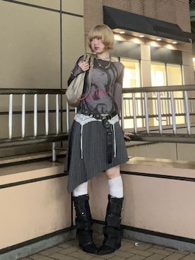 317さん(レディース・165cm)の秋コーディネート