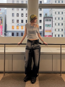 317さん(レディース・165cm)の夏コーディネート