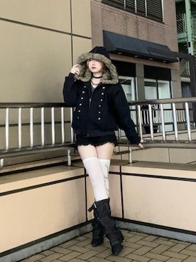 317さん（レディース・165cm）の秋コーディネート