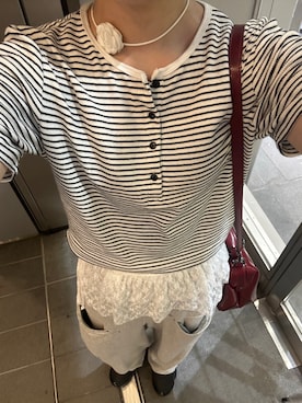 「アイテム（パンツ）」を使った、317さん（レディース・165cm・10代）の夏コーディネート