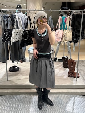 317さん(レディース・165cm)の夏コーディネート