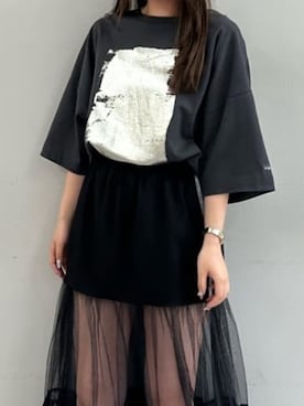 「154cm」｜kayoさん（レディース・154cm）の春コーディネート