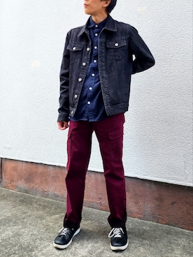 「AEON STYLE（イオンスタイル）のアイテム」を使った、たかやん⭐低身長かわいいコーデさん（メンズ・165cm）の秋コーディネート