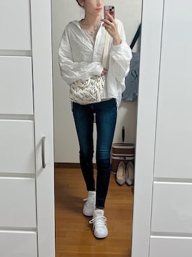 「WTW（ダブルティー）のアイテム」を使った、saaaya_codeさん（レディース・161cm）の秋コーディネート