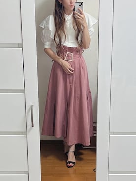 saaaya_codeさん（レディース・161cm）の夏コーディネート