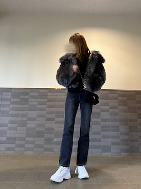 saaaya_codeさん（レディース・161cm）の冬コーディネート