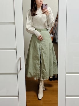 saaaya_codeさん（レディース・161cm）の冬コーディネート