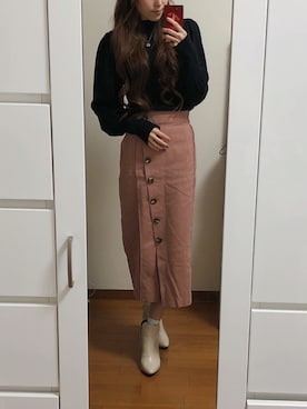 saaaya_codeさん(レディース・161cm)の冬コーディネート