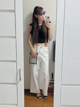 saaaya_codeさん（レディース・161cm）の夏コーディネート