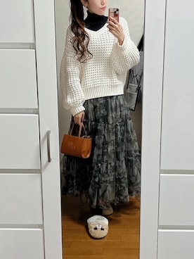 saaaya_codeさん（レディース・161cm）の冬コーディネート