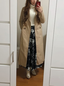 saaaya_codeさん（レディース・161cm）の冬コーディネート