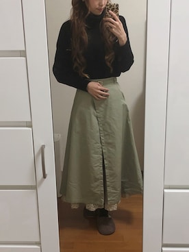 saaaya_codeさん(レディース・161cm)の冬コーディネート