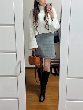 saaaya_codeさん（レディース・161cm）の冬コーディネート