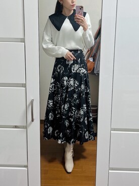 saaaya_codeさん（レディース・161cm）の冬コーディネート