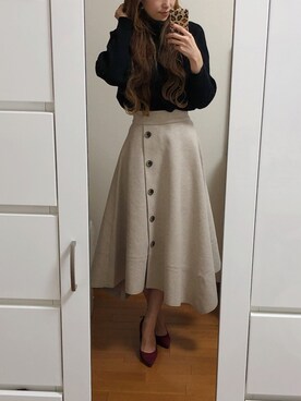 saaaya_codeさん（レディース・161cm）の冬コーディネート