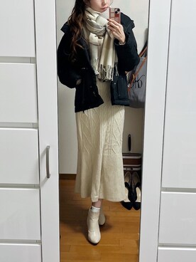 saaaya_codeさん(レディース・161cm)の冬コーディネート