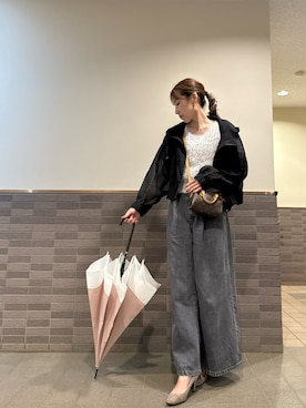 「AZUL by moussy（アズールバイマウジー）のアイテム」を使った、saaaya_codeさん（レディース・161cm）の秋コーディネート