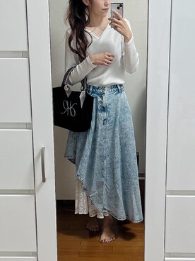 saaaya_codeさん（レディース・161cm）の春コーディネート