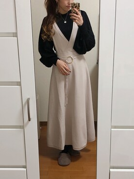 saaaya_codeさん(レディース・161cm)の冬コーディネート