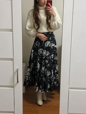 saaaya_codeさん（レディース・161cm）の冬コーディネート