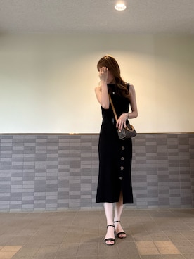 「アイテム（サンダル）」を使った、saaaya_codeさん（レディース・161cm）の夏コーディネート