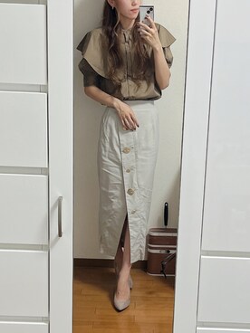 saaaya_codeさん（レディース・161cm）の夏コーディネート