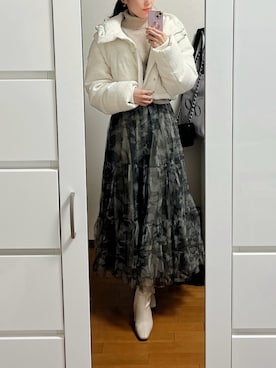 saaaya_codeさん（レディース・161cm）の冬コーディネート