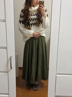 saaaya_codeさん(レディース・161cm)の冬コーディネート