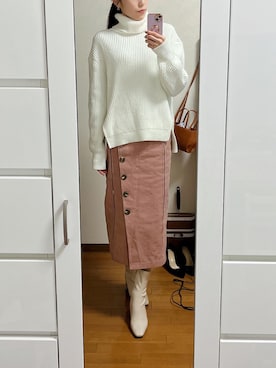 saaaya_codeさん（レディース・161cm）の冬コーディネート