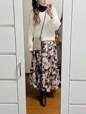 saaaya_codeさん（レディース・161cm）の冬コーディネート