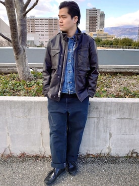 M.Kさん(メンズ・172cm)の冬コーディネート