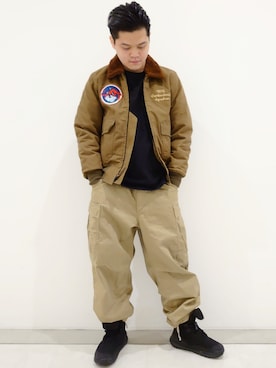 M.Kさん（メンズ・172cm）の冬コーディネート